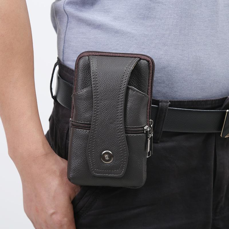 Men Waist Bag Large Capacity Belt Bag Brown Shoulder Bags Crossbody Bags Multi-layer Buckle Mobile Phone Bag Bum Pouch кавовий
Men Waist Bag Large Capacity Belt Bag Brown Shoulder Bags Crossbody Bags Multi-layer Buckle Mobile Phone Bag Bum Pouch кавовий