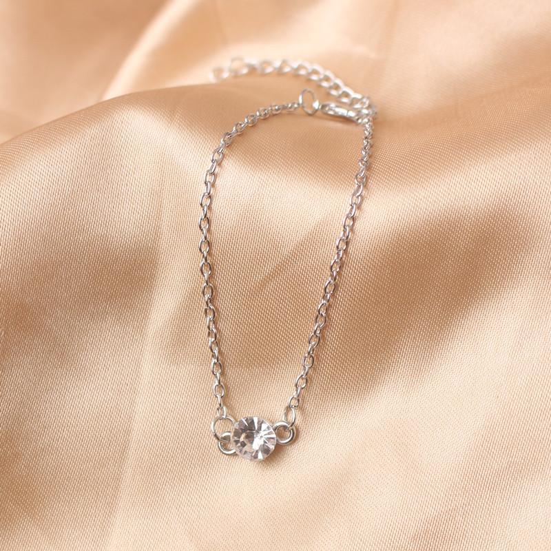 Minimalism Crystal Women Bracelets Gold Color Chain Short Small Bangles for Ladies bracelet femme Fashion Hand Zircon
Minimalism Crystal Women Bracelets Gold Color Chain Short Small Bangles for Ladies bracelet femme Fashion Hand Zircon