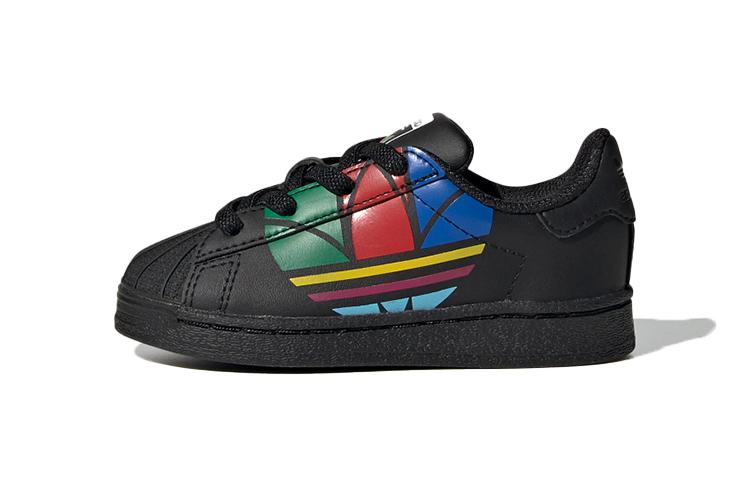 Adidas Originals Pure E Synthetic Leather Vintage Abrasion Resistant Breathable Low top Toddler Shoes Black FW4018 22
Adidas Originals Pure E Synthetic Leather Vintage Abrasion Resistant Breathable Low top Toddler Shoes Black FW4018 22