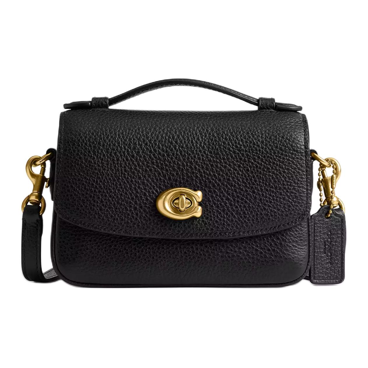 Coach Cassie 17 Brand Logo Detachable Shoulder Strap Refined Pebble Leather Shoulder Crossbody Tote Bag Small Women Handbags Black CW565-B4BK Basic Set (Bag+Dust Bag)
Coach Cassie 17 Brand Logo Detachable Shoulder Strap Refined Pebble Leather Shoulder Crossbody Tote Bag Small Women Handbags Black CW565-B4BK Basic Set (Bag+Dust Bag)