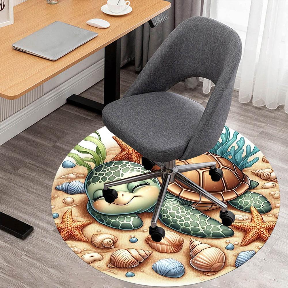 1pc turtle shell starfish Round Chair mat Area Rug - Non-Slip, Floor Mat for Office, Bedroom, and Indoor Decor -1002166 80cm by 80cm
1pc turtle shell starfish Round Chair mat Area Rug - Non-Slip, Floor Mat for Office, Bedroom, and Indoor Decor -1002166 80cm by 80cm