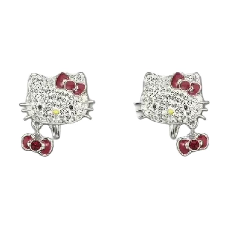 Swarovski Original Design Hello Kitty Pattern Alloy Earrings Women Earrings Pink 1106121 Box+Shopping Bag (Random Color)
Swarovski Original Design Hello Kitty Pattern Alloy Earrings Women Earrings Pink 1106121 Box+Shopping Bag (Random Color)