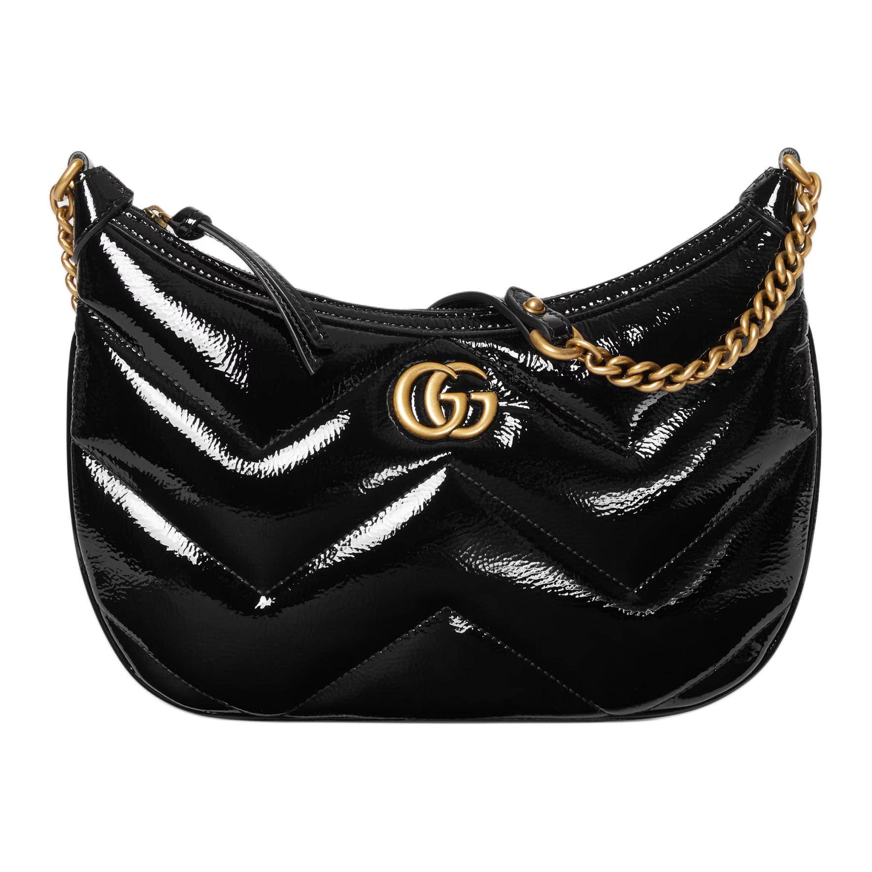 Gucci GG Marmont Double G Logo Zipper Quilted V Pattern Patent Leather Tote Shoulder Bag Women bags Black 777263-0AABA-1000 Gift Set(Basic Set+Box+Shopping Bag)
Gucci GG Marmont Double G Logo Zipper Quilted V Pattern Patent Leather Tote Shoulder Bag Women bags Black 777263-0AABA-1000 Gift Set(Basic Set+Box+Shopping Bag)