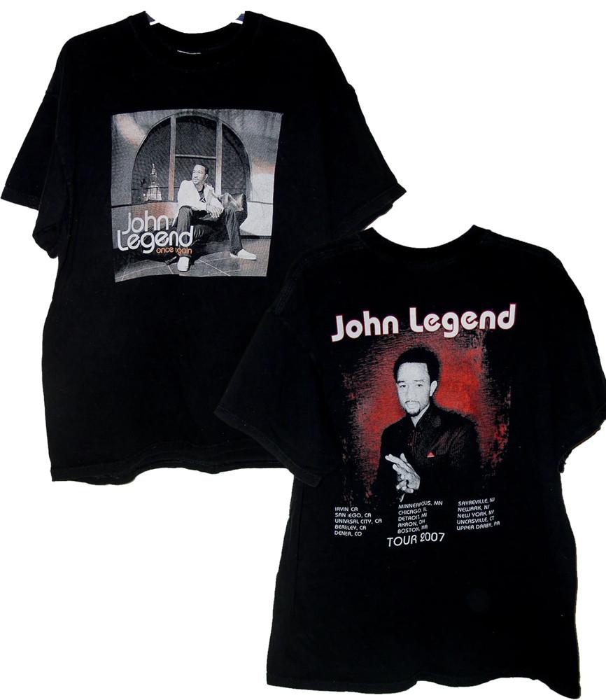 John Legend Once Again 2007 Tour 2side Tshirt Size S to 5XL UR100 Unisex T-Shirt S
John Legend Once Again 2007 Tour 2side Tshirt Size S to 5XL UR100 Unisex T-Shirt S