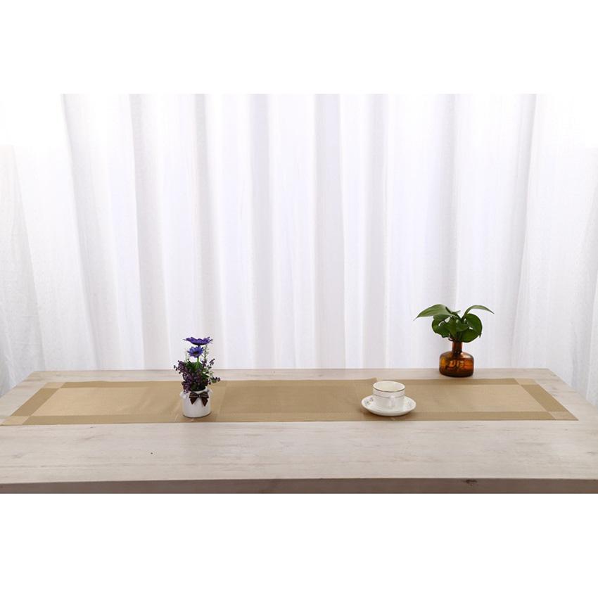 Современная ПВХ дорожка для стола 30x135 см Коврик для обеденного стола Водонепроницаемые нескользящие накладки Подставка для столовых приборов Геометрический домашний декор Свадебная дорожка для стола 1pcs 30x135cm золотистый
Современная ПВХ дорожка для стола 30x135 см Коврик для обеденного стола Водонепроницаемые нескользящие накладки Подставка для столовых приборов Геометрический домашний декор Свадебная дорожка для стола 1pcs 30x135cm золотистый