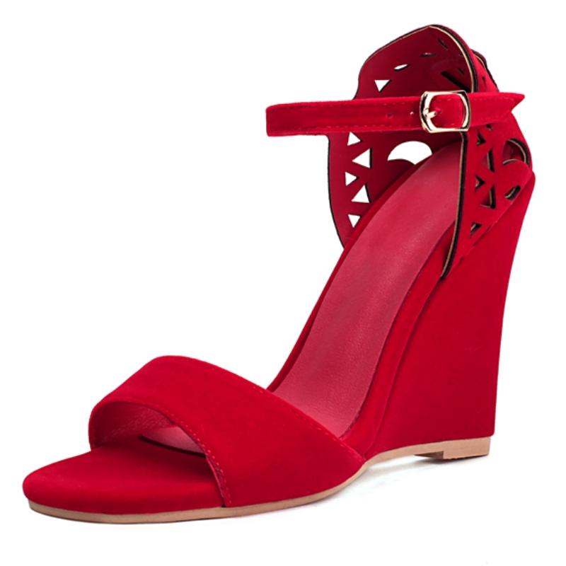 Fashion Red Wedges Sandals for Women Summer Shoes 2025 New Black Wedge High Heels Footwear Dance Shoes Female Large Size 46 35 красный
Fashion Red Wedges Sandals for Women Summer Shoes 2025 New Black Wedge High Heels Footwear Dance Shoes Female Large Size 46 35 красный