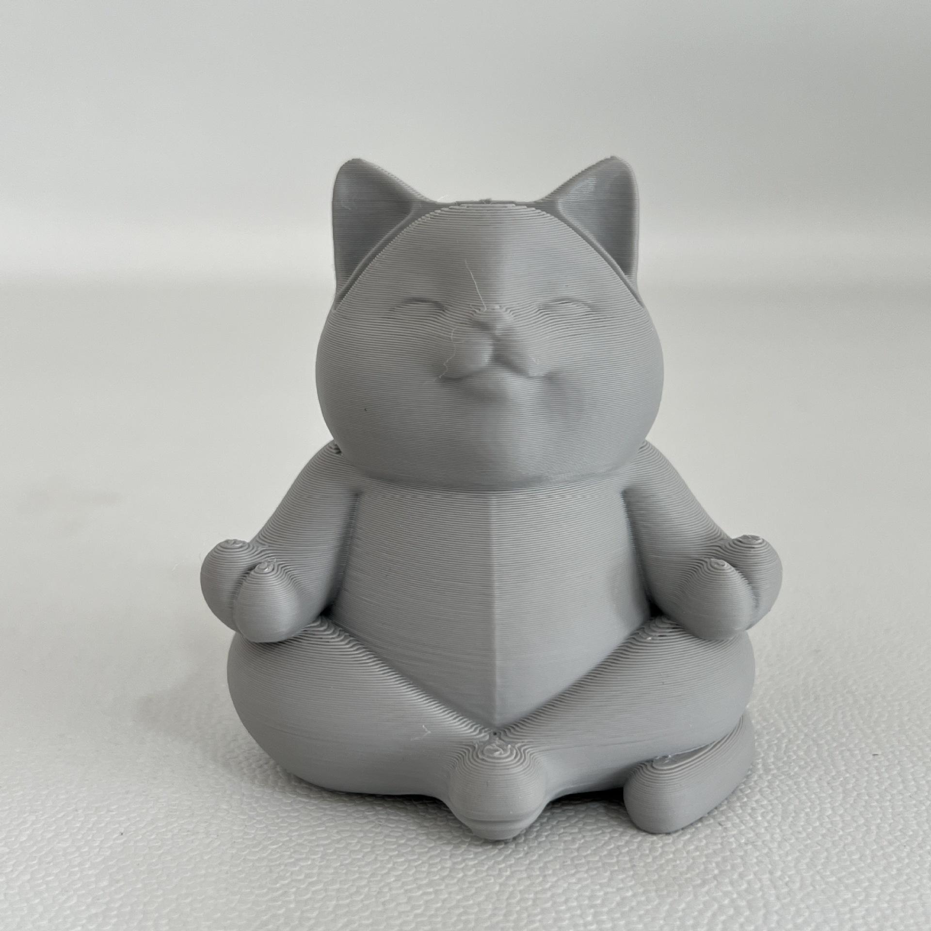 Cute Meditating Cat Glasses Holder 3D Printed Cartoon Animal Sunglasses Display Stand Nightstand Home Office Desk Decor Small серый
Cute Meditating Cat Glasses Holder 3D Printed Cartoon Animal Sunglasses Display Stand Nightstand Home Office Desk Decor Small серый