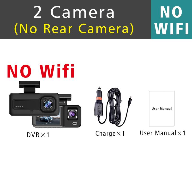 WIFI 3 Camera Dash Cam Cabin Car Dvr 1080P Interior Vehicle Three Way Channel Dvrs Recorder Video Registrator Dashcam Camcorder No WIFI-2 Camera
WIFI 3 Camera Dash Cam Cabin Car Dvr 1080P Interior Vehicle Three Way Channel Dvrs Recorder Video Registrator Dashcam Camcorder No WIFI-2 Camera