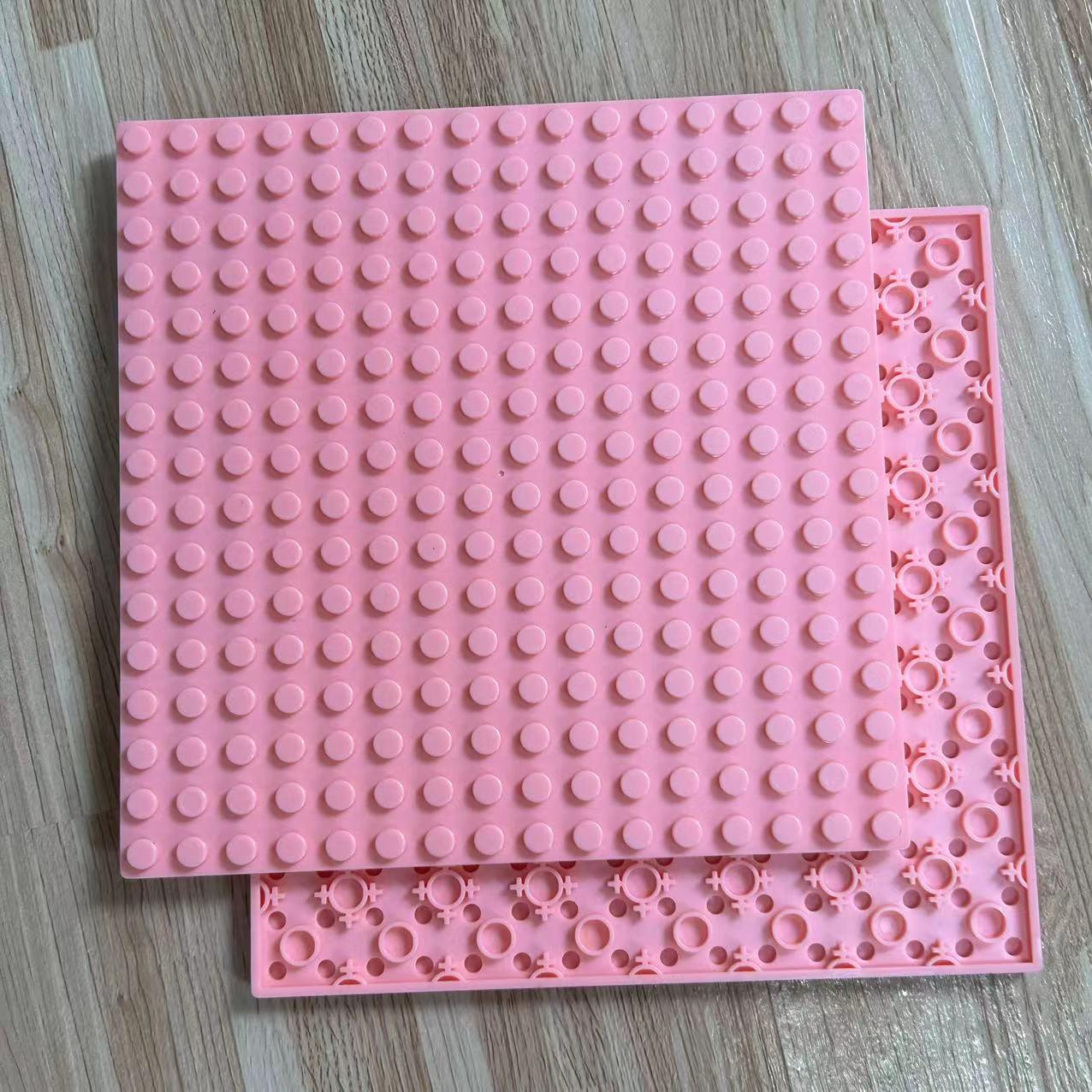 Трансграничные строительные блоки MOC: Двусторонняя базовая пластина 16x16, совместимая с LEGO 91405 12.8x12.8 cm розовый
Трансграничные строительные блоки MOC: Двусторонняя базовая пластина 16x16, совместимая с LEGO 91405 12.8x12.8 cm розовый