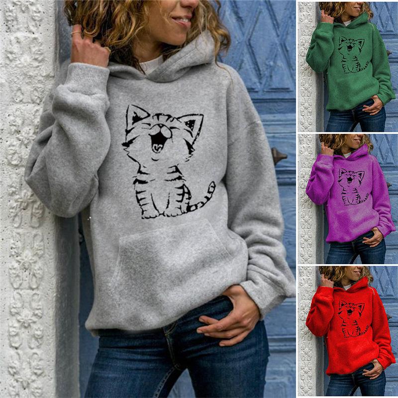2025 New Solid Color Pullover Sweatshirt Animal Print Round Neck Hooded with Kangaroo Pocket Versatile Casual Women s Tops Coat XXXL фіолетовий
2025 New Solid Color Pullover Sweatshirt Animal Print Round Neck Hooded with Kangaroo Pocket Versatile Casual Women s Tops Coat XXXL фіолетовий