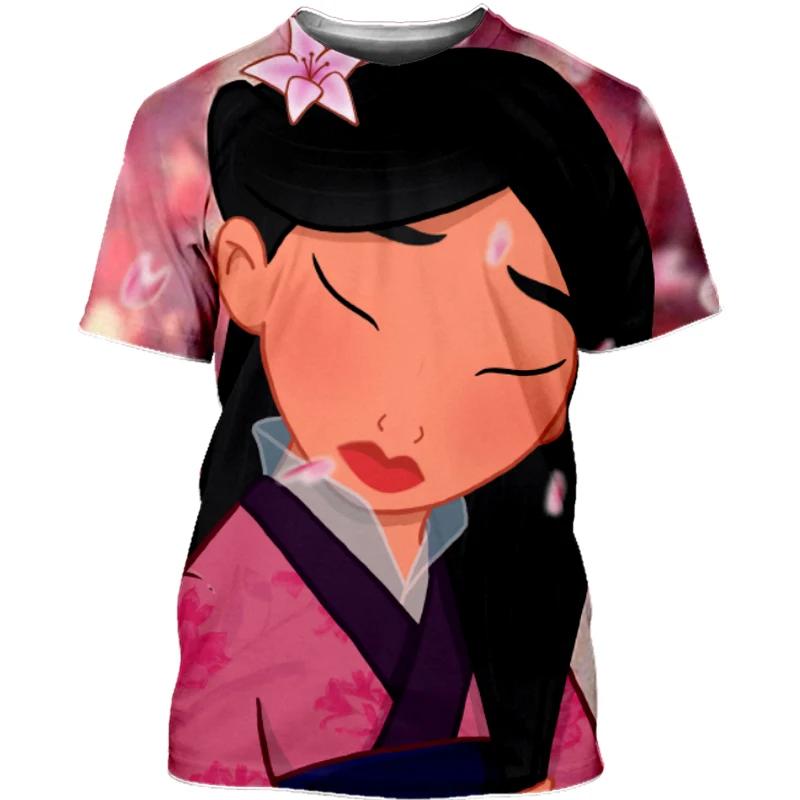 New Disney T-Shirts Mulan Cartoon Anime 3D Print Streetwear Men Women Casual Fashion Oversized T Shirt Kids Boys Girls Tees Tops 6XL
New Disney T-Shirts Mulan Cartoon Anime 3D Print Streetwear Men Women Casual Fashion Oversized T Shirt Kids Boys Girls Tees Tops 6XL