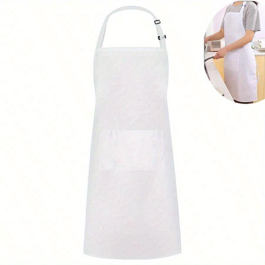 1 шт. Регулируемый фартук с нагрудником Водонепроницаемый и маслостойкий, Подходит для домашней кухни, готовки, шеф-повара, барбекю на открытом воздухе и рисования, Кухня 1pc белый
1 шт. Регулируемый фартук с нагрудником Водонепроницаемый и маслостойкий, Подходит для домашней кухни, готовки, шеф-повара, барбекю на открытом воздухе и рисования, Кухня 1pc белый