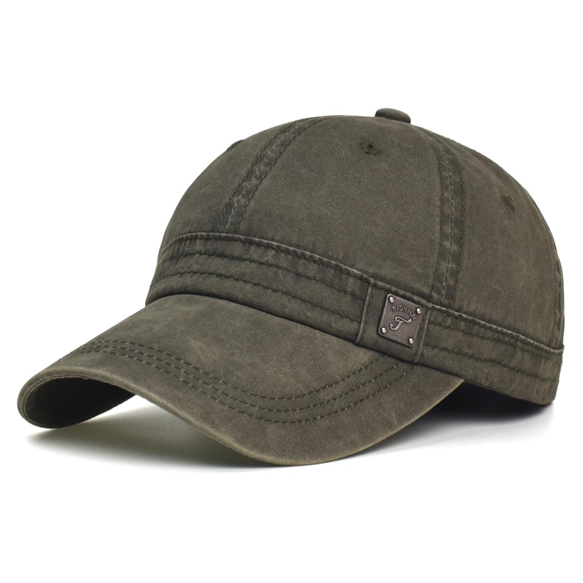 Four Seasons Washed Cotton Baseball Cap Men Women Casual Vintage Dad Hat Adjustable Trucker Style Low Profile Outdoor Adjustable 56-60 cm хакі
Four Seasons Washed Cotton Baseball Cap Men Women Casual Vintage Dad Hat Adjustable Trucker Style Low Profile Outdoor Adjustable 56-60 cm хакі