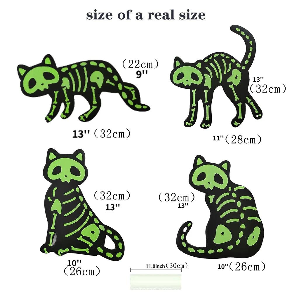 Halloween Yard Sign, 4/6PCS Reflective Black Cat Halloween Decoration Outdoor, Scary Family Home Front Yard Sign, Plastic Decora
Halloween Yard Sign, 4/6PCS Reflective Black Cat Halloween Decoration Outdoor, Scary Family Home Front Yard Sign, Plastic Decora