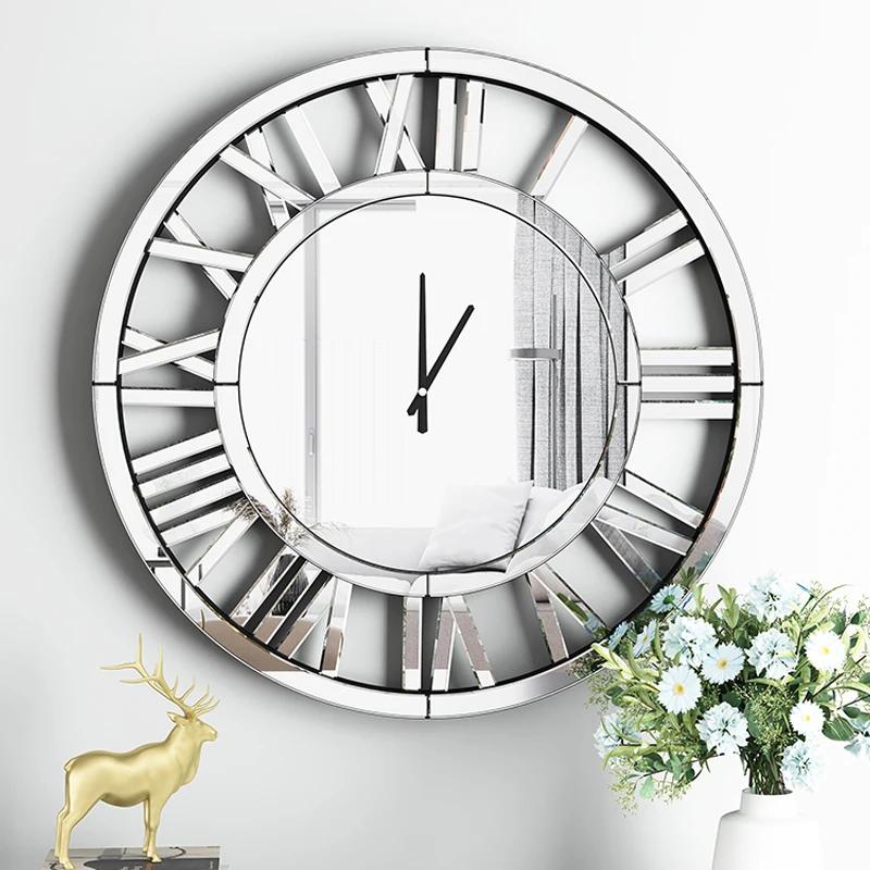 Nordic Luxury Wall Clock Modern Design Big Size Silent Large Mirror Silver Clocks Wall Home Decor Living Room Home Decoration 60CM серебряный
Nordic Luxury Wall Clock Modern Design Big Size Silent Large Mirror Silver Clocks Wall Home Decor Living Room Home Decoration 60CM серебряный