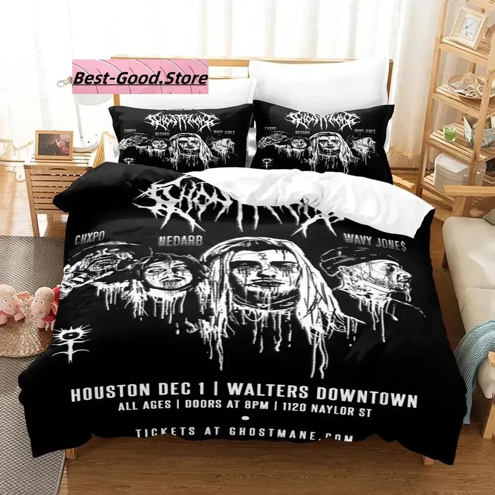 Ghostemane Beding Set Single Twin Ful Quen King-Sized Dimensionsd Dimensions Bed Linen Set Aldult Kid Bedrom Duvetcover Sets 3D Print Col Hip Hop 120*200cm Single
Ghostemane Beding Set Single Twin Ful Quen King-Sized Dimensionsd Dimensions Bed Linen Set Aldult Kid Bedrom Duvetcover Sets 3D Print Col Hip Hop 120*200cm Single