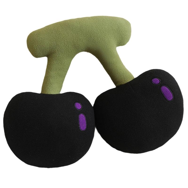 Charm Cherrys Pillow Plush Wool Blend Accent Cushion for Sofa Bedding Coquettes Home Decoration чорний
Charm Cherrys Pillow Plush Wool Blend Accent Cushion for Sofa Bedding Coquettes Home Decoration чорний