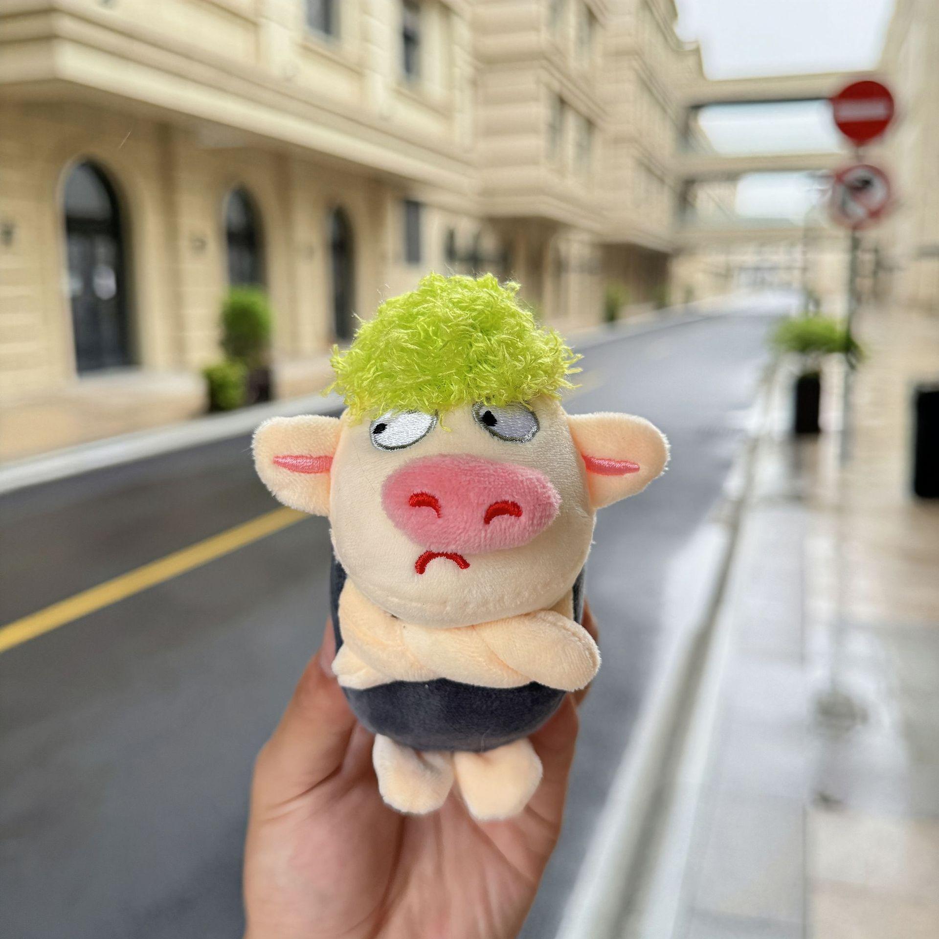 Adorable Animal Keychain Playful Green Hair Plush Animals Angry Pig Doll Pendant Backpack Decoration Plush Stuffed Plaything Present
Adorable Animal Keychain Playful Green Hair Plush Animals Angry Pig Doll Pendant Backpack Decoration Plush Stuffed Plaything Present