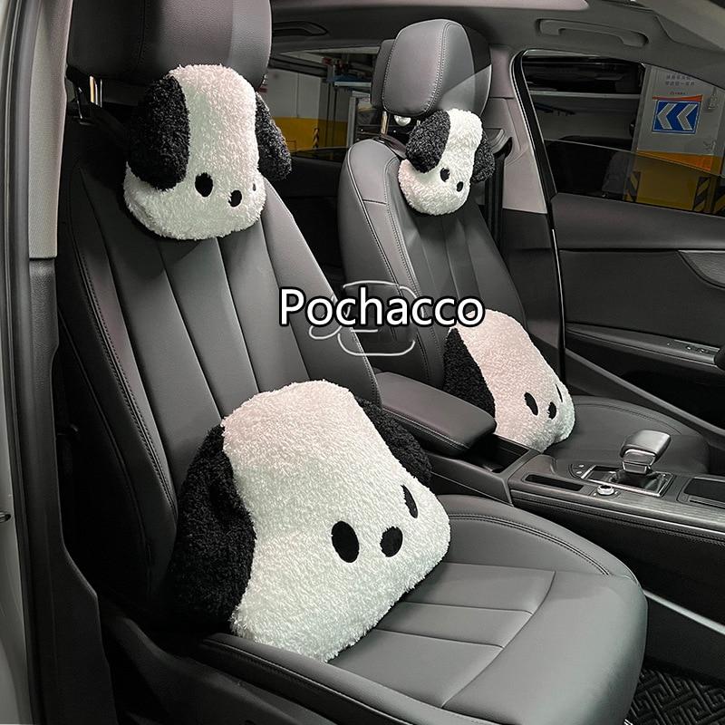 Плюшевая аниме милая автомобильная подушка для талии Pochacco, креативная автомобильная подголовник для защиты шеи, мягкая удобная авто белая собака
Плюшевая аниме милая автомобильная подушка для талии Pochacco, креативная автомобильная подголовник для защиты шеи, мягкая удобная авто белая собака