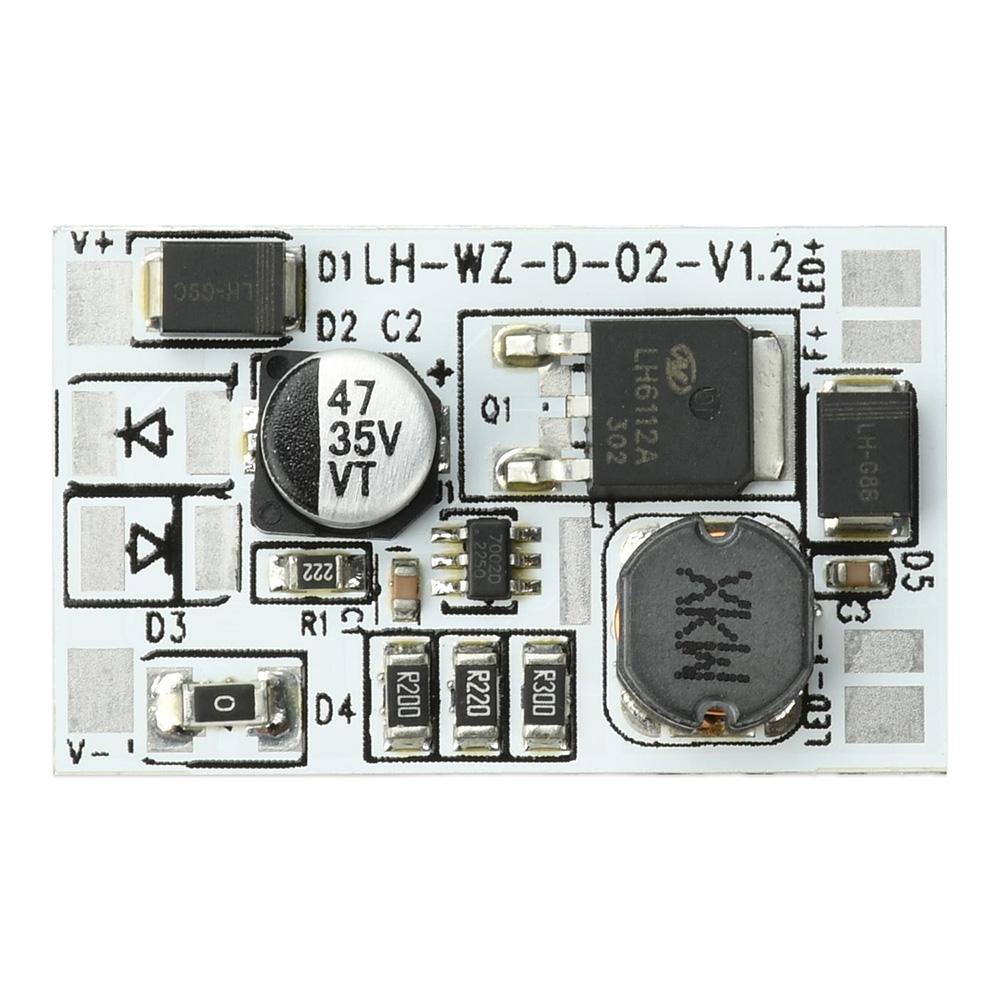 Automotive LED Headlight Driver Board Output 9V 3A Constant Current Power Supply for Car Lights,COB/1860/3570/ZES chips Driver білий
Automotive LED Headlight Driver Board Output 9V 3A Constant Current Power Supply for Car Lights,COB/1860/3570/ZES chips Driver білий