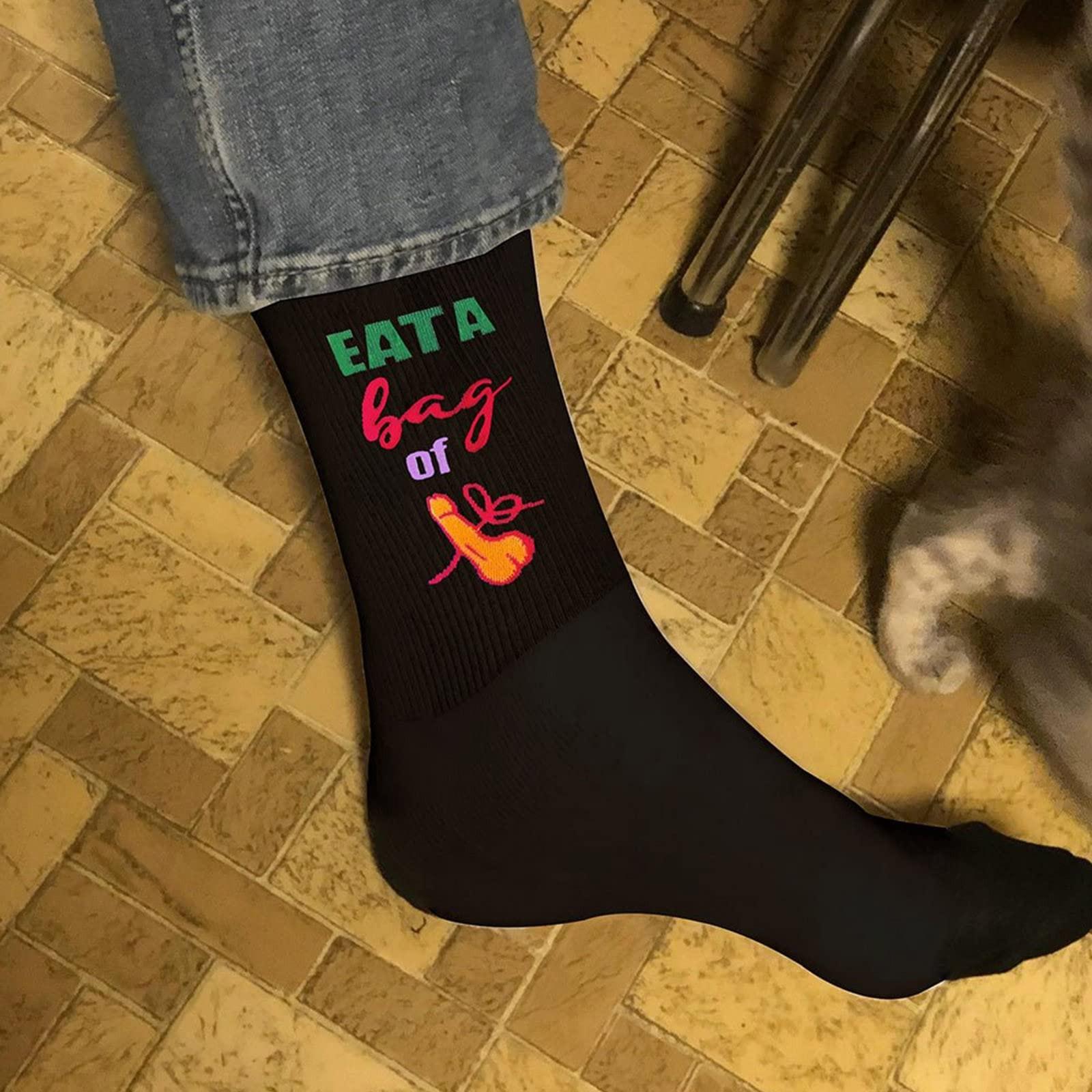 1 Pair Fun Men And Women Casual Socks,Fun Pattern Casual Socks Bag Cotton Novelty Socks One Size
1 Pair Fun Men And Women Casual Socks,Fun Pattern Casual Socks Bag Cotton Novelty Socks One Size