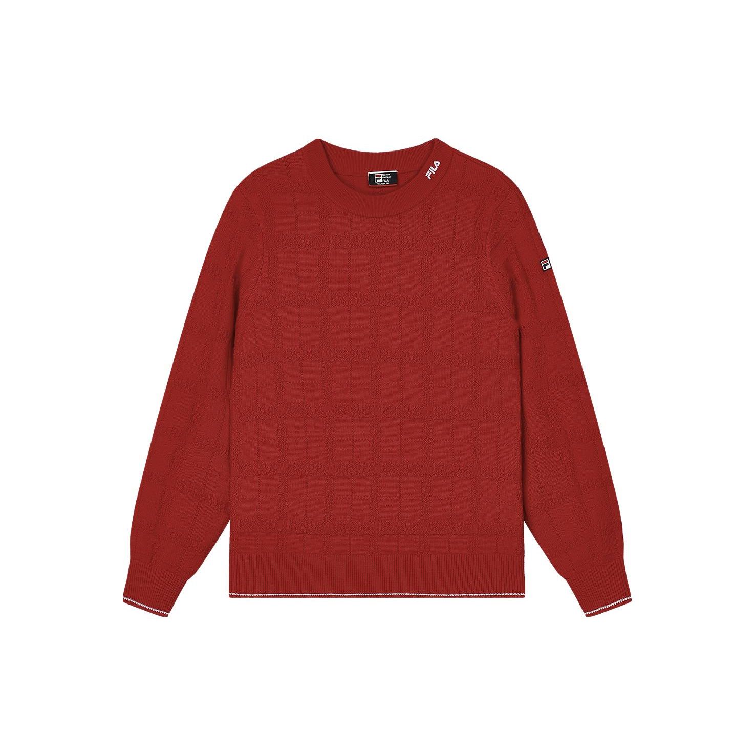 FILA Solid Color Crew Neck Pullover Sweater Women sweater Light-Raspberry F11W411405F-RD L
FILA Solid Color Crew Neck Pullover Sweater Women sweater Light-Raspberry F11W411405F-RD L