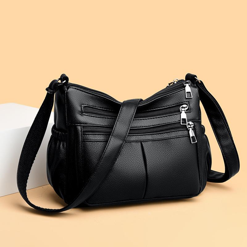 New versatile atmospheric women s bag mother bag large capacity чёрный
New versatile atmospheric women s bag mother bag large capacity чёрный