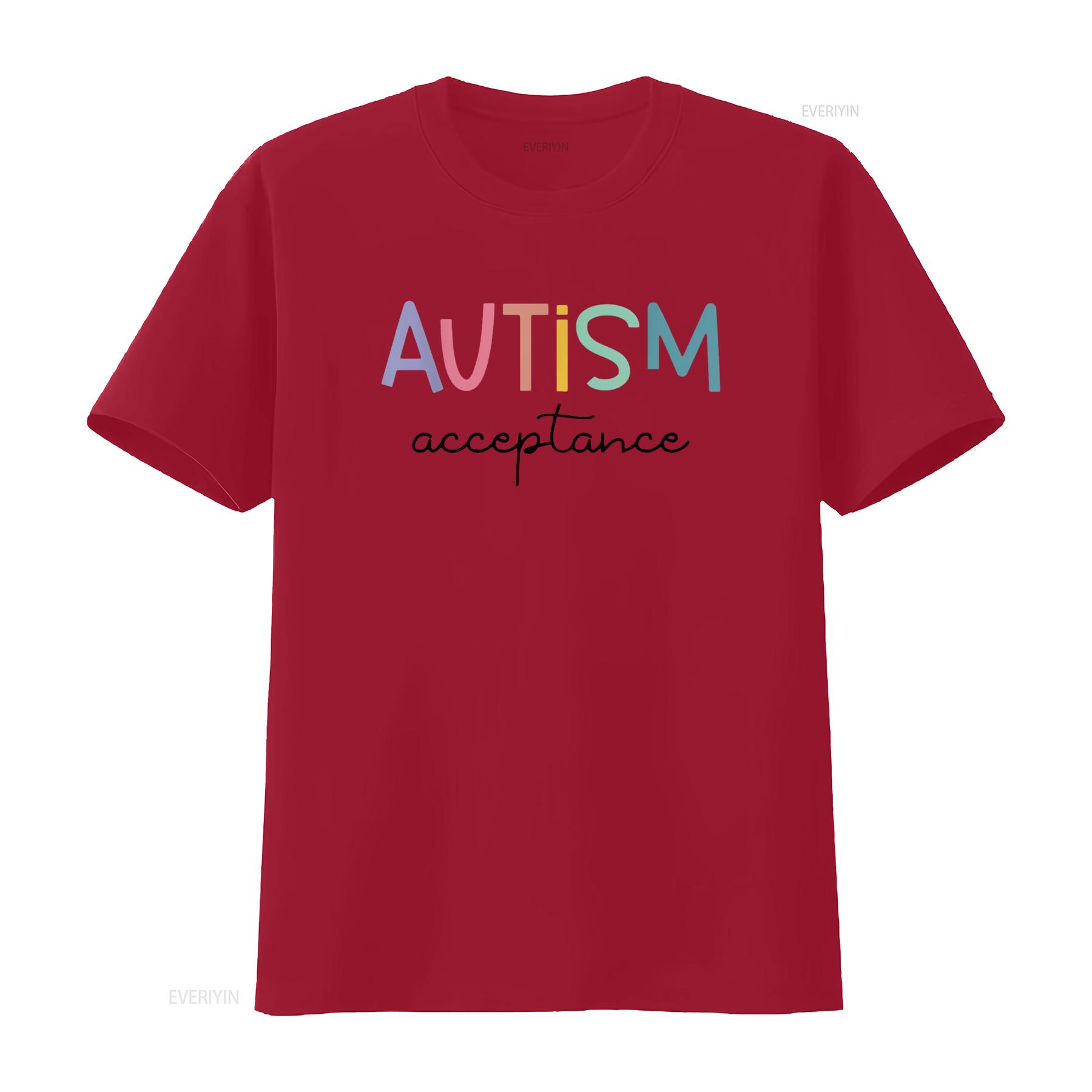 Autism Awareness Acceptance T Shirt for Teacher Women Kids White X Large vintage Washed designer clothes graphic homme S
Autism Awareness Acceptance T Shirt for Teacher Women Kids White X Large vintage Washed designer clothes graphic homme S