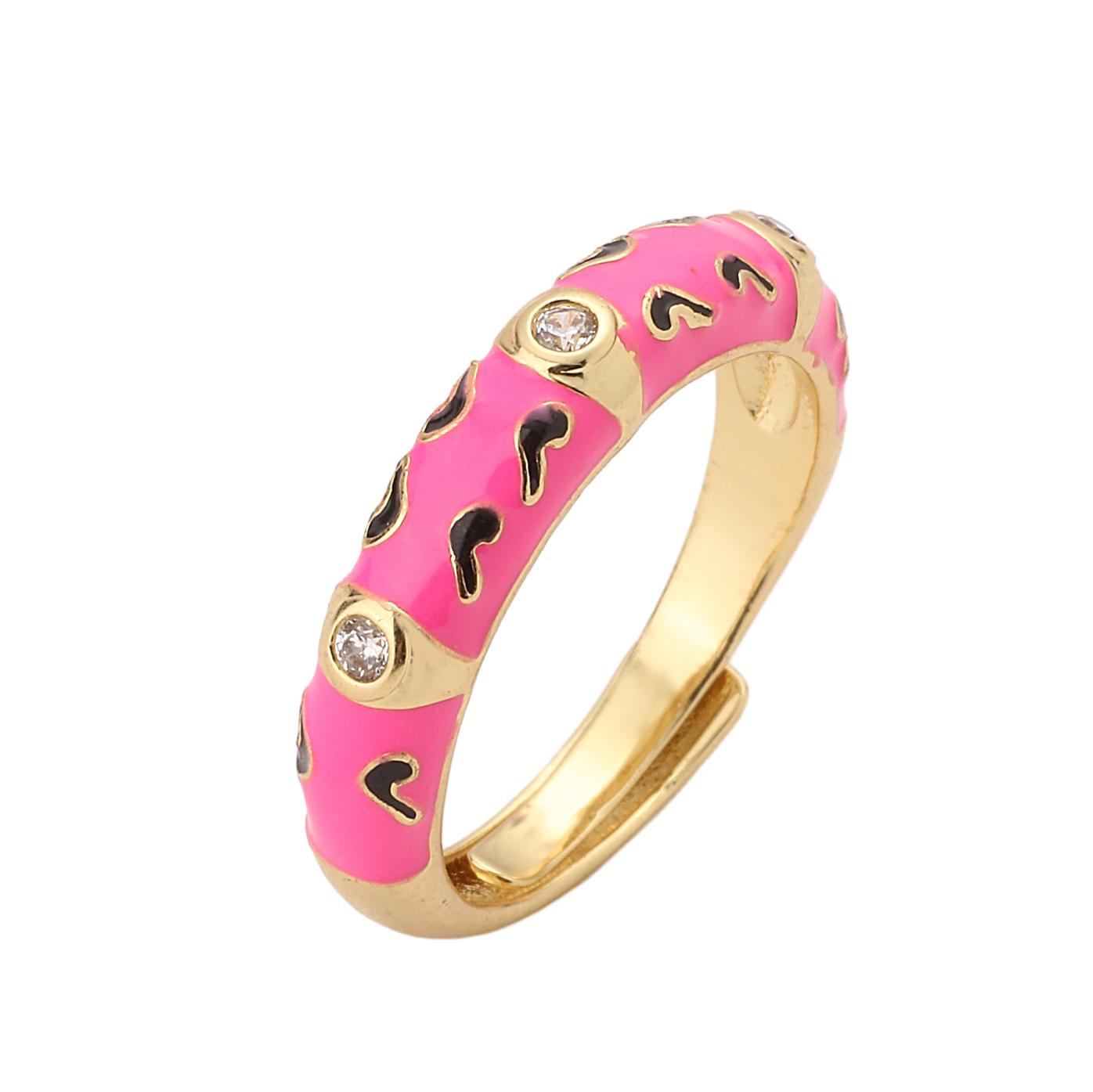 HECHENG, Rings for Women Colorful leopard print Eternity Ring anillos Gift Fine Zircon Enamel handmade resizable розы красного
HECHENG, Rings for Women Colorful leopard print Eternity Ring anillos Gift Fine Zircon Enamel handmade resizable розы красного