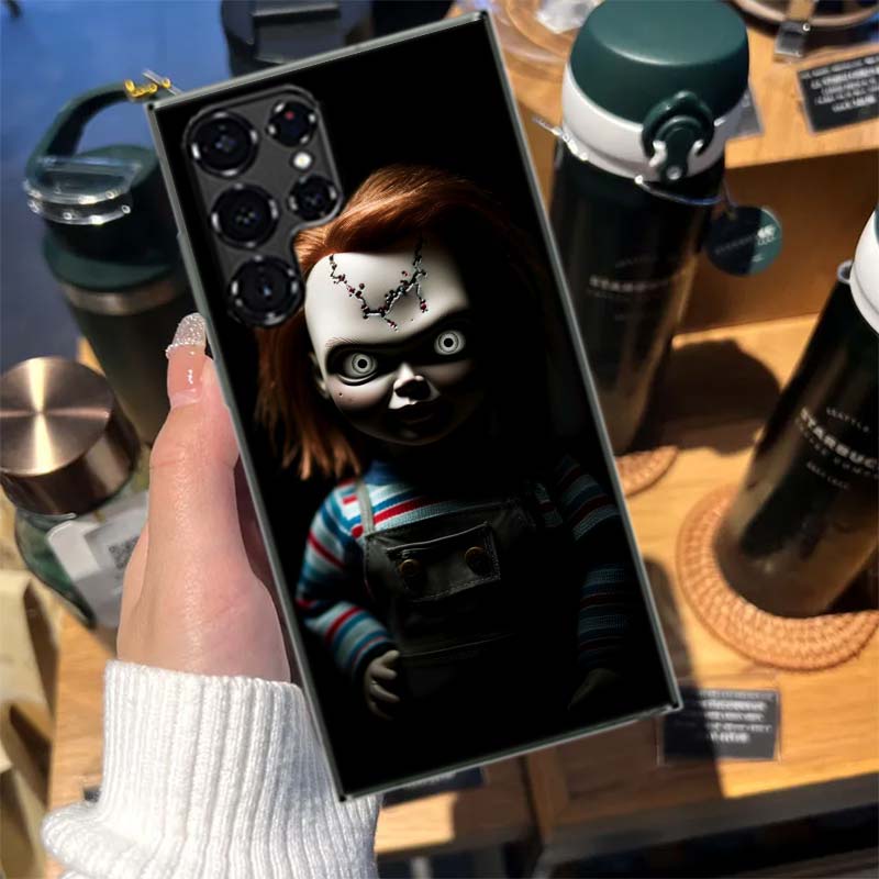 Horror Movie Scary Chucky Doll Cases Phone Case for Samsung Galaxy S26 Ultra S25 Edge S24 S23 FE S21 Plus S20 S22 Cover TPU Capa Samsung S26 Ultra 5G
Horror Movie Scary Chucky Doll Cases Phone Case for Samsung Galaxy S26 Ultra S25 Edge S24 S23 FE S21 Plus S20 S22 Cover TPU Capa Samsung S26 Ultra 5G