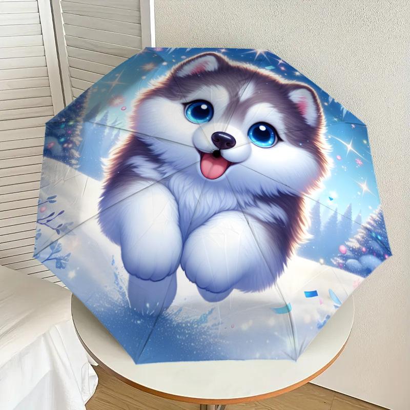 1pc Winter Wonderland Pup Umbrella with Plastic Handle,Suitable for All Seasons Home Travel Outdoor UmbrellaDD1055
1pc Winter Wonderland Pup Umbrella with Plastic Handle,Suitable for All Seasons Home Travel Outdoor UmbrellaDD1055