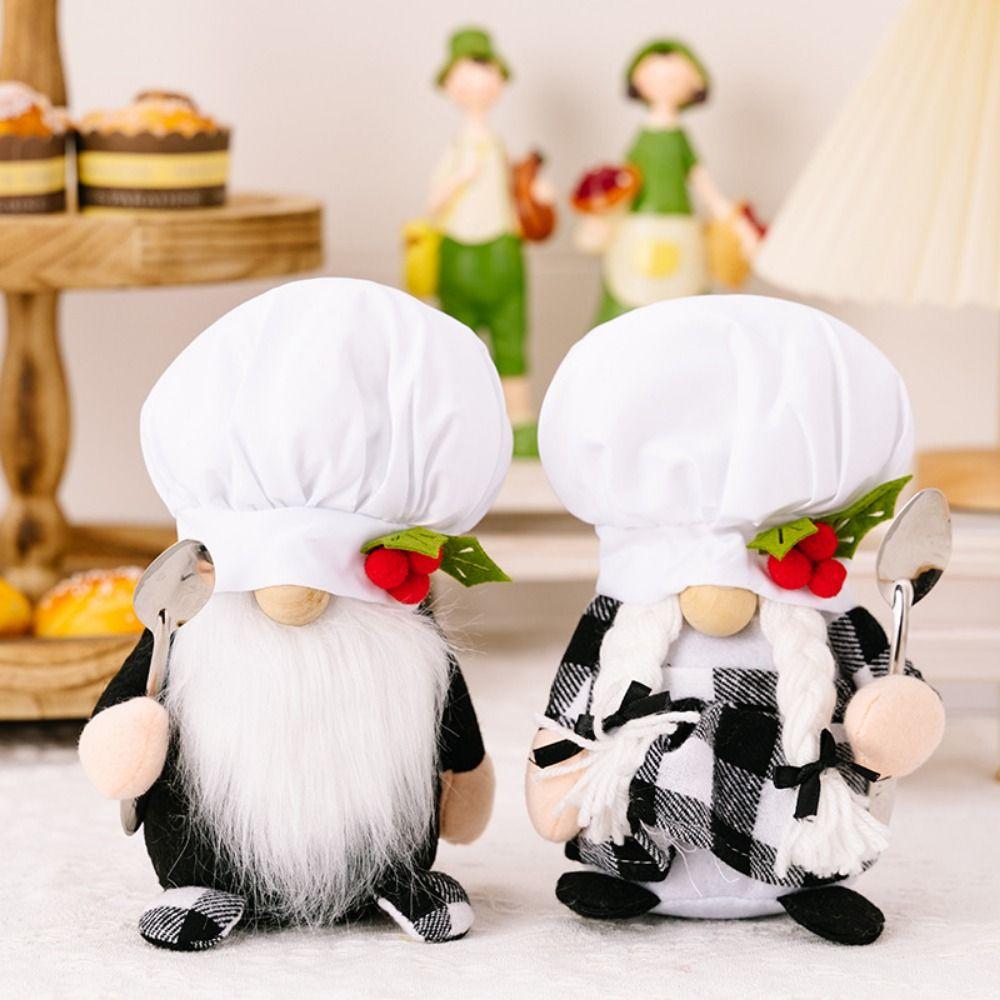 Cartoon Faceless Gnome Ornament Cute Chef Elf Ornament Creative Chef Dwarf Figurine Christmas
Cartoon Faceless Gnome Ornament Cute Chef Elf Ornament Creative Chef Dwarf Figurine Christmas