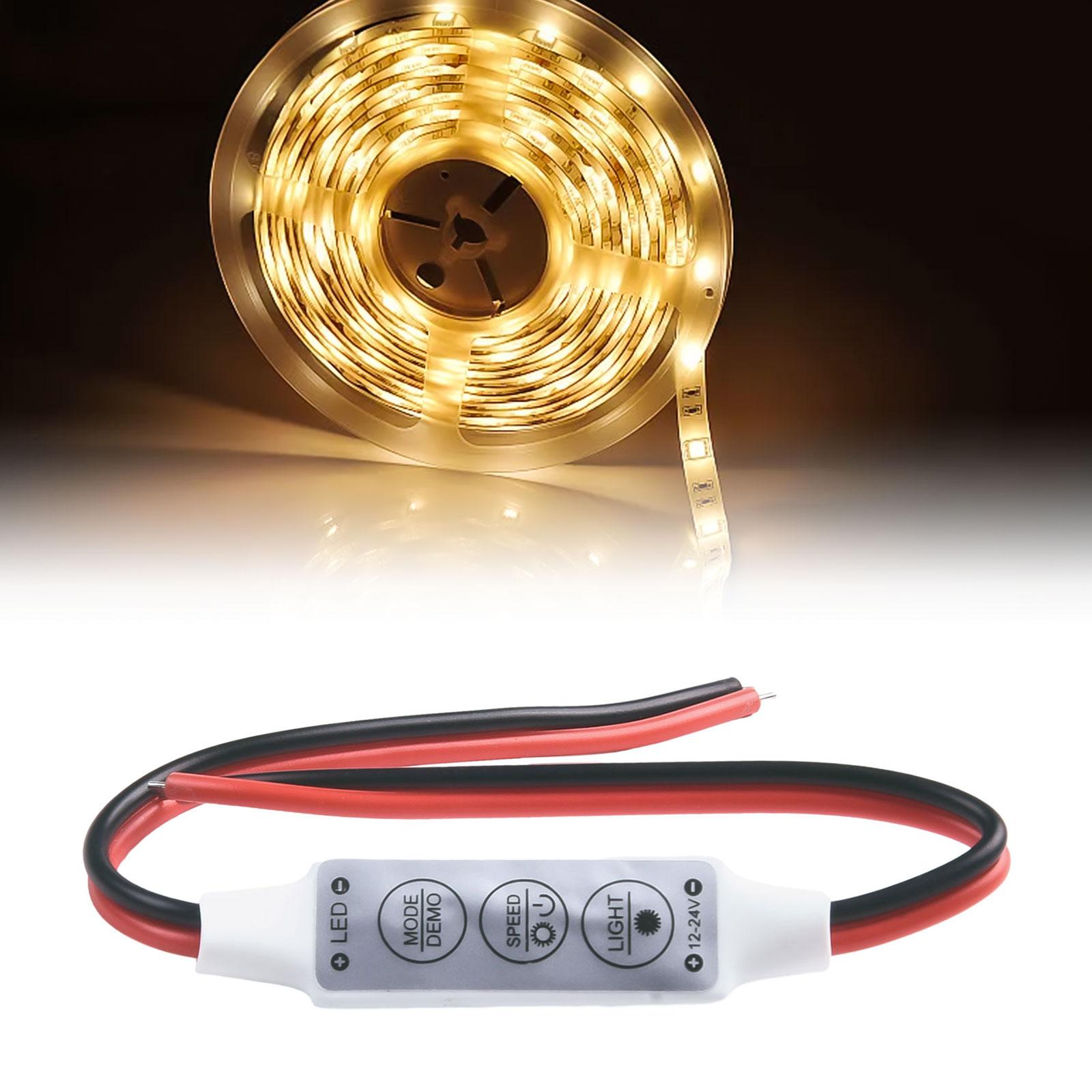 Светодиодная лента DC 12V контроллер диммер для 3528 5050 5630 Led
Светодиодная лента DC 12V контроллер диммер для 3528 5050 5630 Led