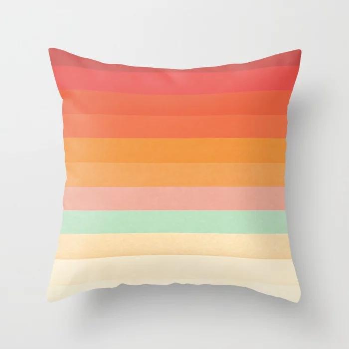 Rainbow Striped Landscape Building Series Pillow Cover Home Sofa Pillow Cushion Cover Soft Premium Durable Quality 45*45cm
Rainbow Striped Landscape Building Series Pillow Cover Home Sofa Pillow Cushion Cover Soft Premium Durable Quality 45*45cm