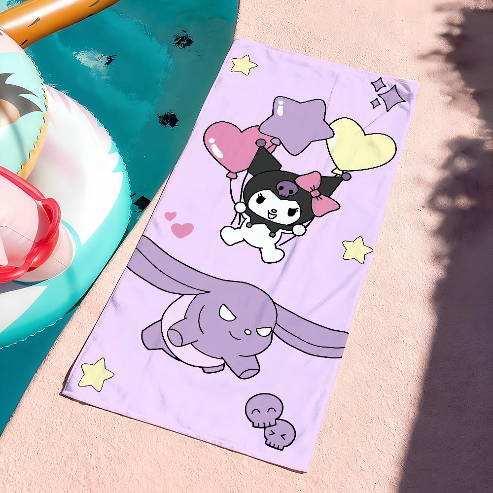 Sa Cute K-Kuromi Cartoon Towel Quick Dry Soft Yoga Swimming Fitness Mountain Climbing Large Beach Towels W40*H60(CM)
Sa Cute K-Kuromi Cartoon Towel Quick Dry Soft Yoga Swimming Fitness Mountain Climbing Large Beach Towels W40*H60(CM)