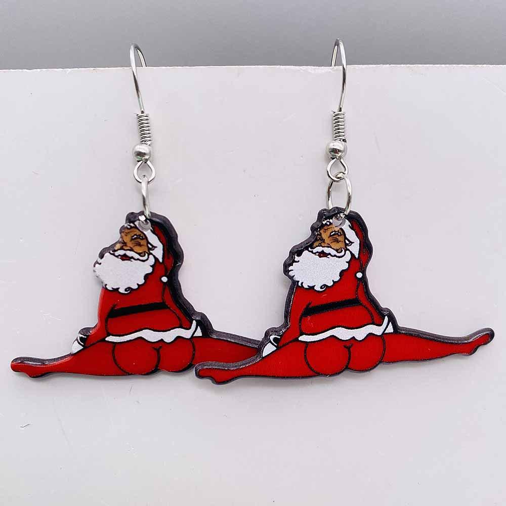 Cross-Border Christmas Earrings: Cute Cartoon Kitten & Snowman String Light Pendants Acrylic
Cross-Border Christmas Earrings: Cute Cartoon Kitten & Snowman String Light Pendants Acrylic