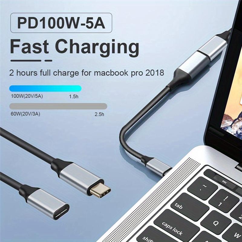 USB C Type C Extension 4K 60HZ Male to Female Cable USB 3.1 High Speed Data Extender Cord For Macbook Laptop 0.3m
USB C Type C Extension 4K 60HZ Male to Female Cable USB 3.1 High Speed Data Extender Cord For Macbook Laptop 0.3m