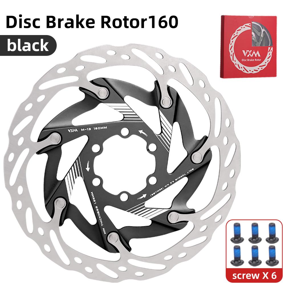 160mm Six-Hole Bicycle Brake Rotor 3D Aluminum High-Carbon Steel Rust-Resistant Heat Dissipation Floating 6-Pin Durable for MTB чорний
160mm Six-Hole Bicycle Brake Rotor 3D Aluminum High-Carbon Steel Rust-Resistant Heat Dissipation Floating 6-Pin Durable for MTB чорний