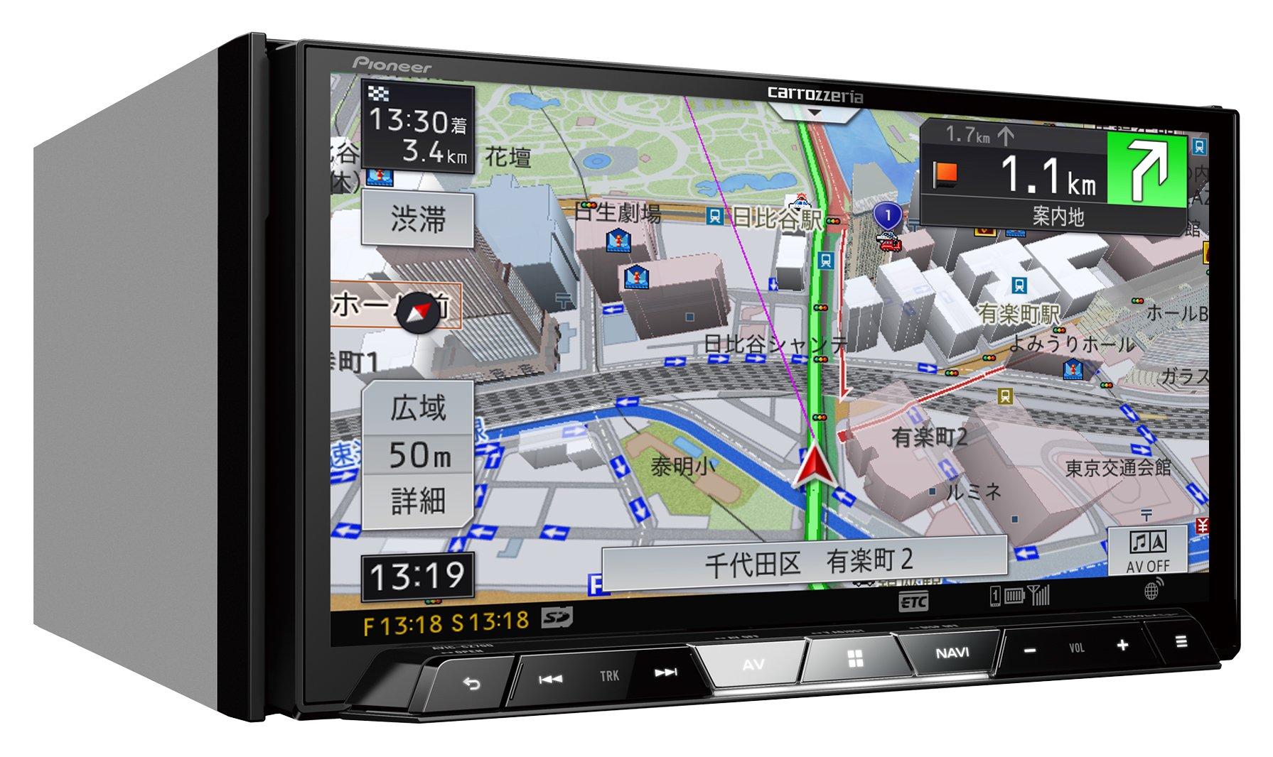 Pioneer Car Navigation 7 inch 2D Cyber Navigation Free Map Update Full Seg DVD CD Bluetooth SD USB Carrozzeria AVIC-CZ700 (180mm) Hi-Res
Pioneer Car Navigation 7 inch 2D Cyber Navigation Free Map Update Full Seg DVD CD Bluetooth SD USB Carrozzeria AVIC-CZ700 (180mm) Hi-Res