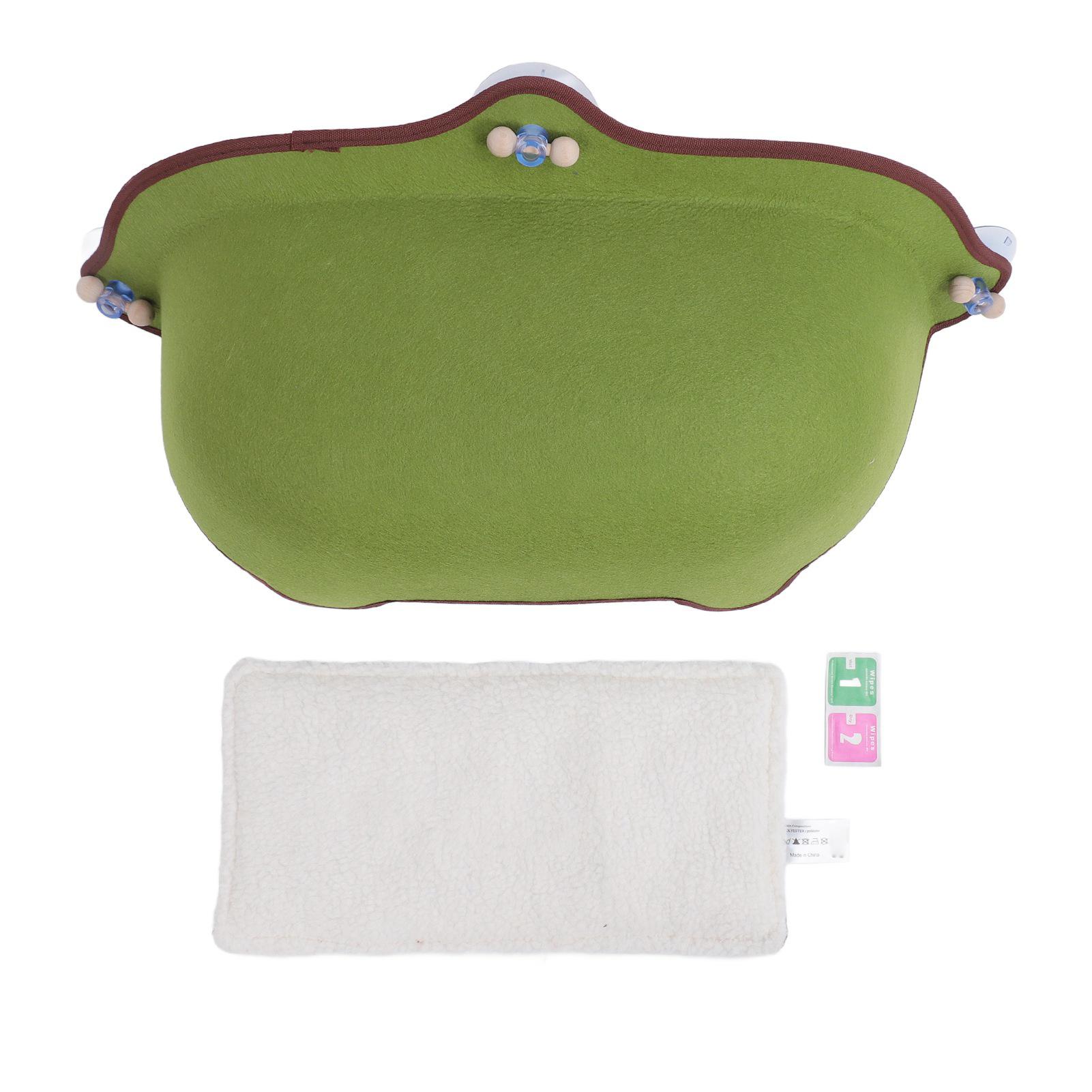 Гамак для кошки, съемный, дышащий, моющийся, подоконник для кошки, насест для окна с сильной присоской зелёный
Гамак для кошки, съемный, дышащий, моющийся, подоконник для кошки, насест для окна с сильной присоской зелёный