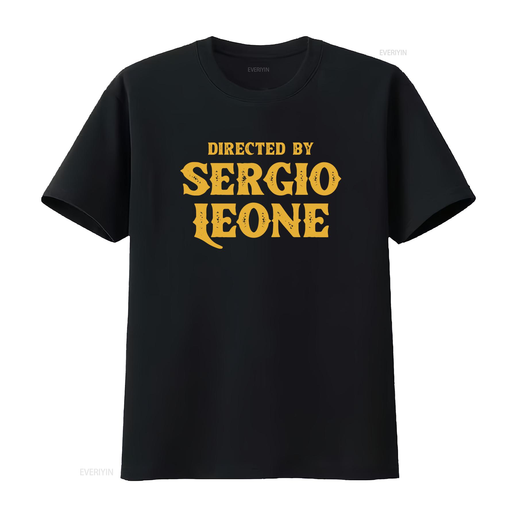 Directed By Sergio Leone Vintage Style T Shirt for Men and Women Unique Movie Inspired Print vintage Washed Soft Versatile 4XL
Directed By Sergio Leone Vintage Style T Shirt for Men and Women Unique Movie Inspired Print vintage Washed Soft Versatile 4XL