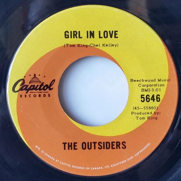 7-дюймовая пластинка OUTSIDERS Girl In Love 5646 Capitol Records 1966 Канада Рок Б/у
7-дюймовая пластинка OUTSIDERS Girl In Love 5646 Capitol Records 1966 Канада Рок Б/у