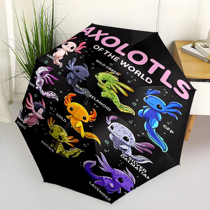 Axolotls, Diversity- Automatic Umbrella, Four Seasons Portable Folding Umbrella, Suitable for Men and Women, Travel, Daily Compact Umbrella,
Axolotls, Diversity- Automatic Umbrella, Four Seasons Portable Folding Umbrella, Suitable for Men and Women, Travel, Daily Compact Umbrella,