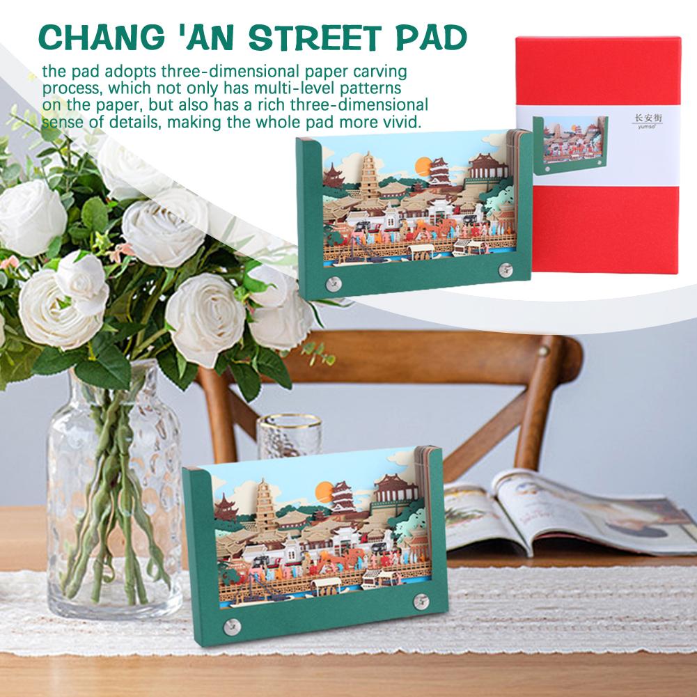 Chang an Street Pad, бумага с гравировкой в древнем стиле, подарочный коврик для лучшего декора, наклейки для друзей, Me C2E7
Chang an Street Pad, бумага с гравировкой в древнем стиле, подарочный коврик для лучшего декора, наклейки для друзей, Me C2E7