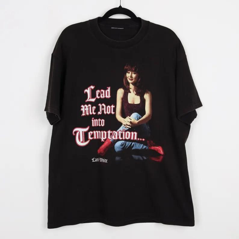 Vintage 90s Lari White Lead Me Not To Temptation Shirt NZ007 Unisex T-Shirt XL
Vintage 90s Lari White Lead Me Not To Temptation Shirt NZ007 Unisex T-Shirt XL