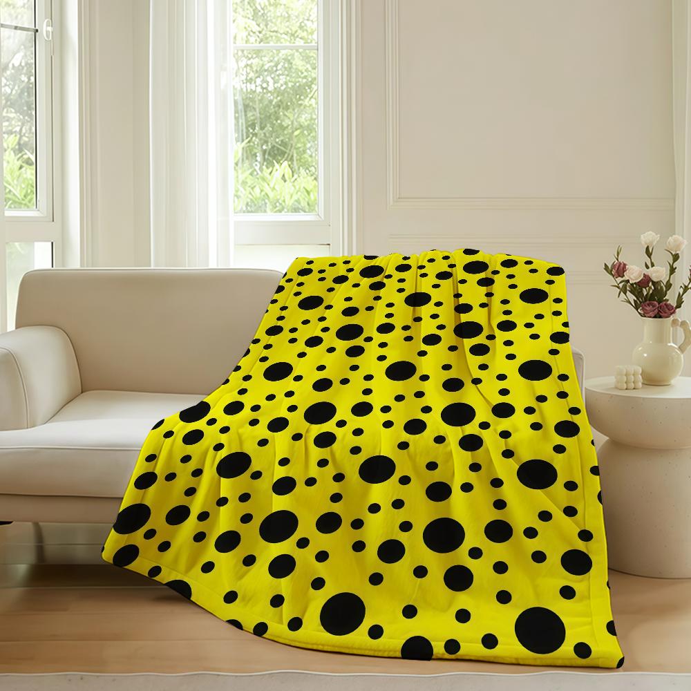 Polka dot artist Yayoi Kusama Blanket For Sofa Office Bed Plane Travel Sleep Read Relax Camping Soft And Warm 130x150cm
Polka dot artist Yayoi Kusama Blanket For Sofa Office Bed Plane Travel Sleep Read Relax Camping Soft And Warm 130x150cm
