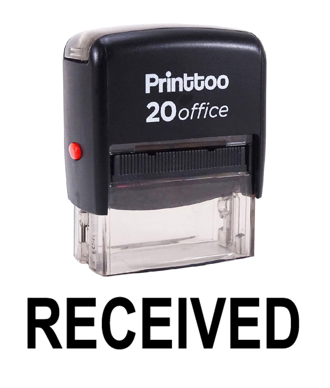 Printtoo Office Стационарная изготовленная на заказ печать ПОЛУЧЕНА Самокрасящаяся резина 14 mm x 38 mm (Approx) чёрный
Printtoo Office Стационарная изготовленная на заказ печать ПОЛУЧЕНА Самокрасящаяся резина 14 mm x 38 mm (Approx) чёрный
