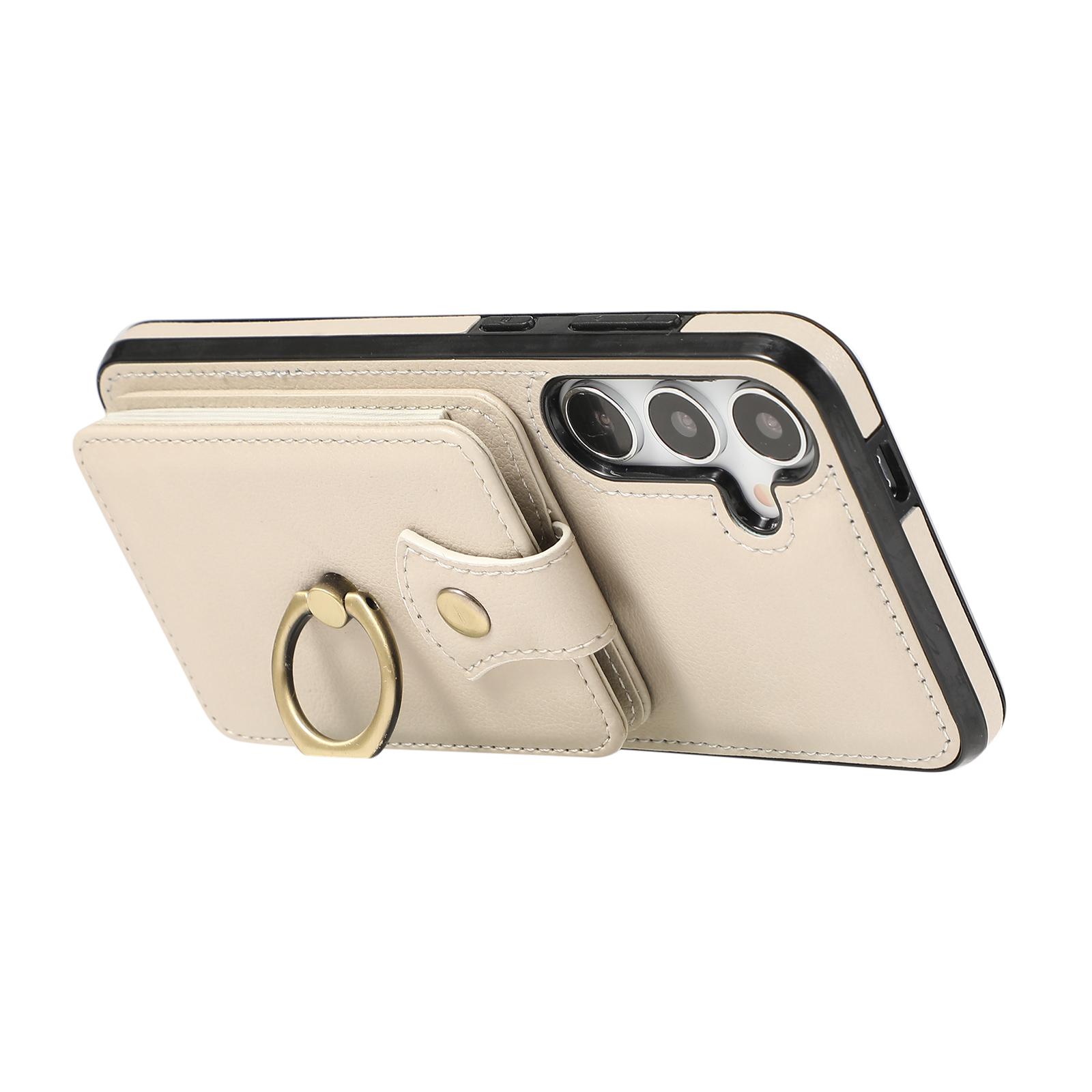 For Samsung Galaxy A16 4G/5G Case Card Holder Ring Kickstand TPU+PU Leather Phone Cover with Long Strap Black
For Samsung Galaxy A16 4G/5G Case Card Holder Ring Kickstand TPU+PU Leather Phone Cover with Long Strap Black