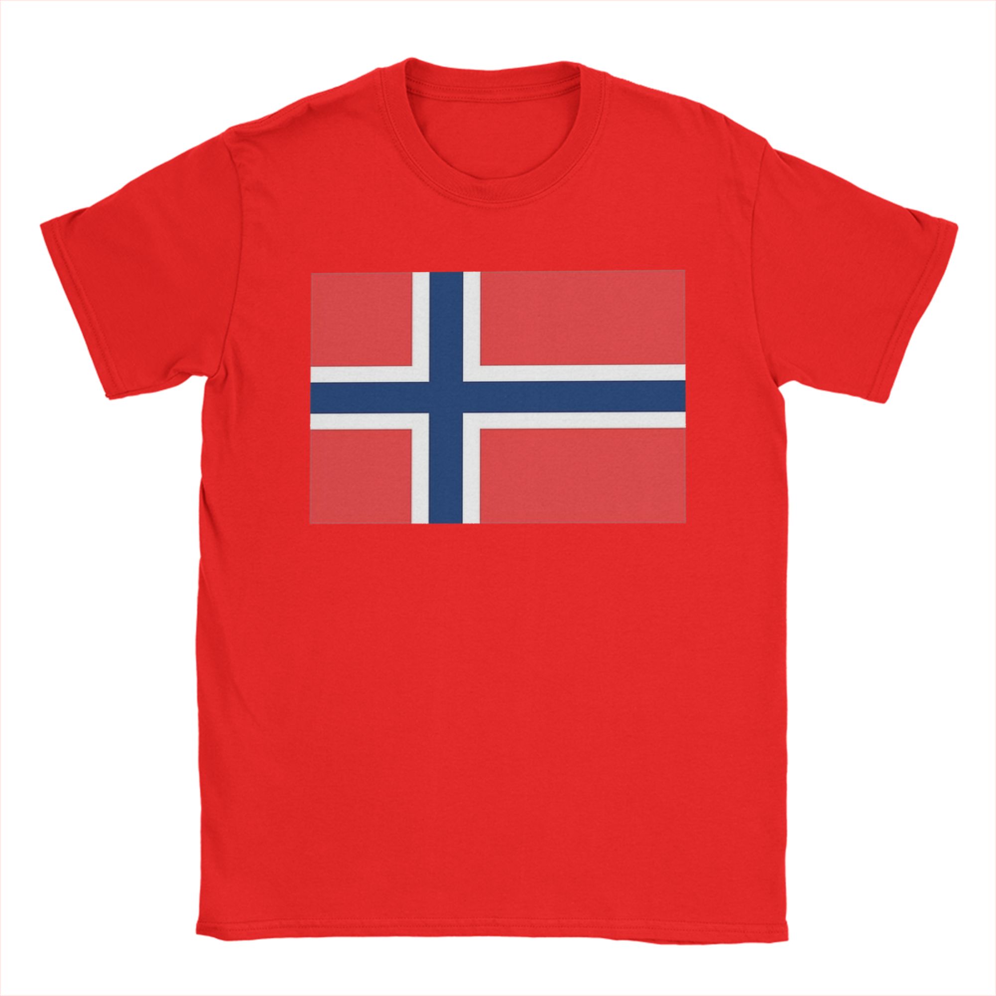 Norway flag Cotton TShirt For Unisex Beach Vintage TShirts ONeck Harajuku Tee Shirt Plus Size Custom DIY Tops S
Norway flag Cotton TShirt For Unisex Beach Vintage TShirts ONeck Harajuku Tee Shirt Plus Size Custom DIY Tops S