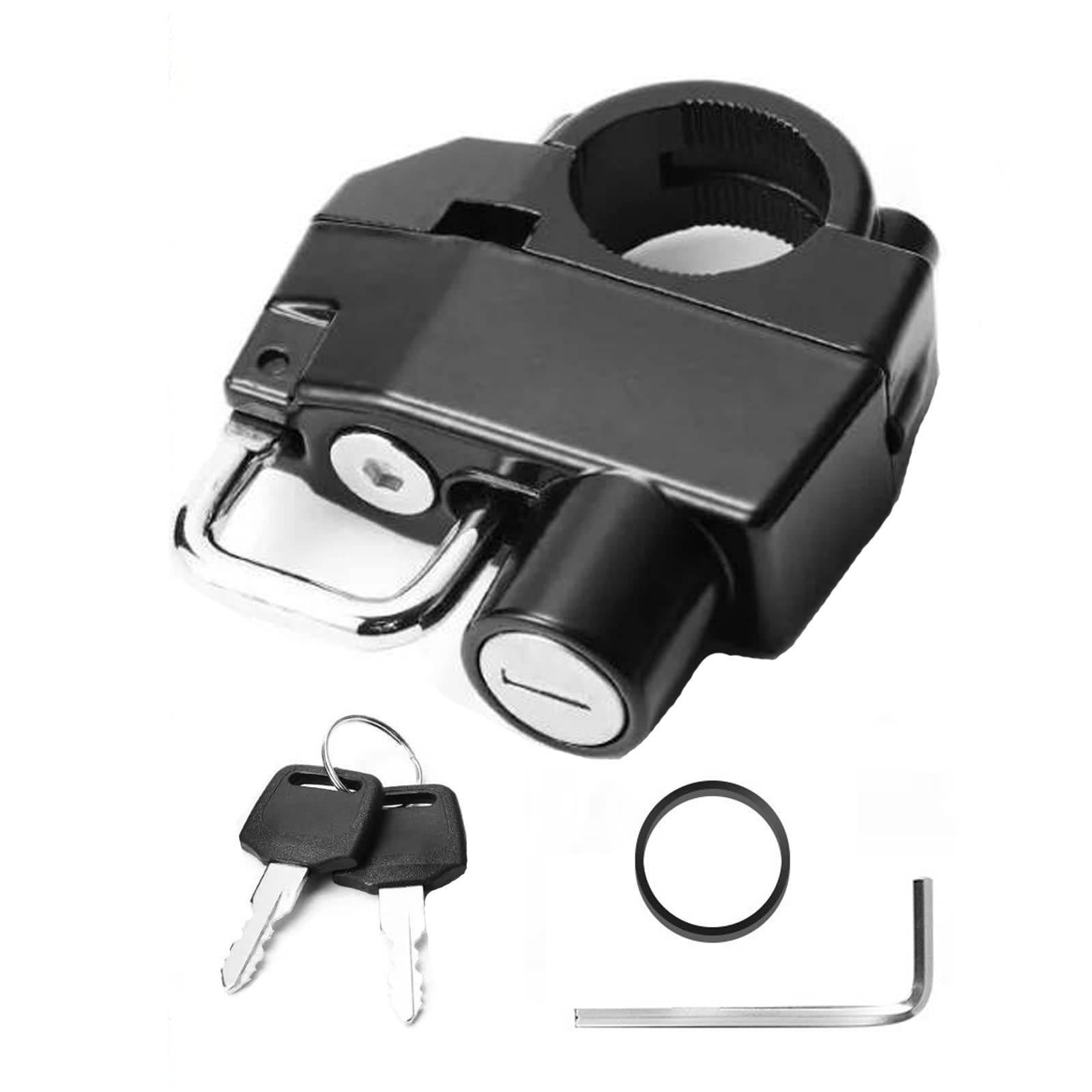 Samcos Motorcycle Helmet Lock, Helmet Holder, 1 Set, Multi-functional, Universal Holder, Anti-Theft, Motorcycle, Electric
Samcos Motorcycle Helmet Lock, Helmet Holder, 1 Set, Multi-functional, Universal Holder, Anti-Theft, Motorcycle, Electric